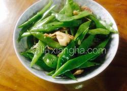 荷兰豆炒豆干