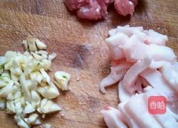 肉片剁椒炒红菜苔的做法图解3