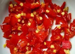 肉片剁椒炒红菜苔的做法图解4
