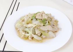 腐竹灼生菜