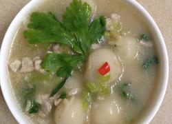 猪肉虾皮汤圆