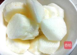 萝卜山药炖黑毛猪排骨汤的做法图解4