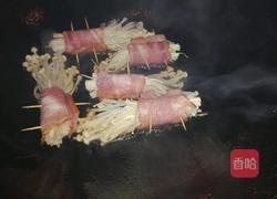 培根卷金针菇的做法图解5