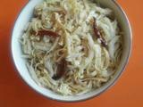 干豆腐拌白菜（凉）