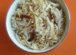 干豆腐拌白菜（凉）