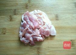 香菇炒肉的做法图解3