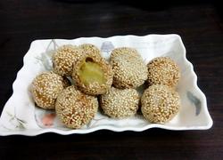 红暑糯米麻团