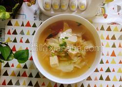 白菜冻豆腐汤