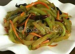 香辣莴笋丝