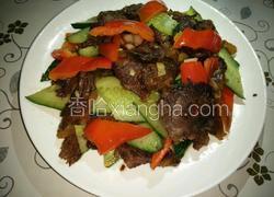 青瓜炒牛肉