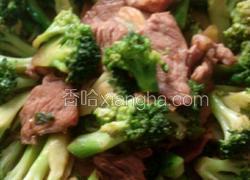 西兰花炒肉