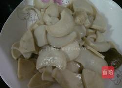 大葱炒杏鲍菇的做法图解4