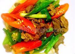 双椒羊肉