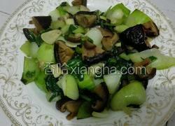 香菇炒油菜