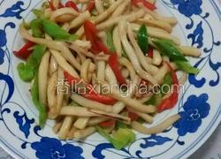辣椒炒鱿鱼丝