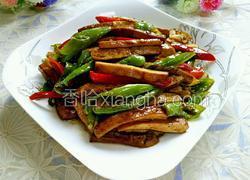 杭椒炒香干