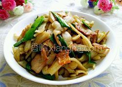 腊肉炒豆丝