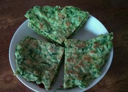 鸡蛋菠菜饼
