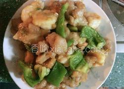 溜双段（肉段和虾段）