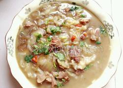 羊肉炖白菜粉条