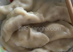 白菜香菇猪肉饺子