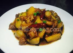 红烧肉炖土豆