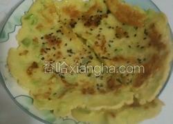快手早餐~西葫芦黑芝麻鸡蛋煎饼