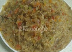 肉末炒绿豆粉丝