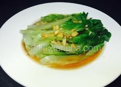 蒜汁蚝油生菜