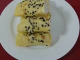 黑芝麻鸡蛋饼