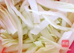 土猪肉炒白菜的做法图解2