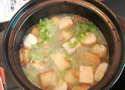 砂锅生菜肉丸煲