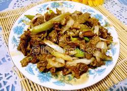大葱爆牛肉