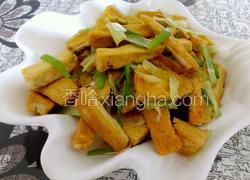 葱烧豆腐