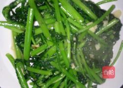 蒜蓉茼蒿的做法图解9