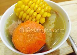 骨头粉葛红箩卜汤