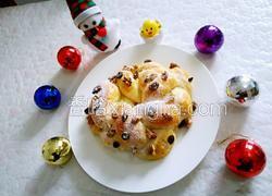 圣诞花环面包