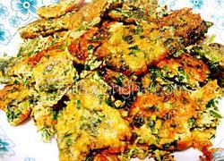 香菜鹅蛋饼(冬至偏方)