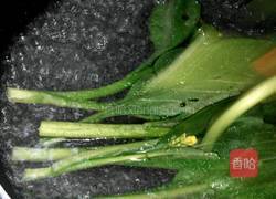 清煮油菜的做法图解2