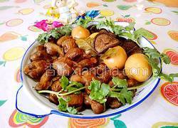 卤鸡胗