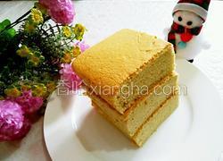芝麻粉戚风蛋糕