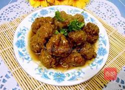 溜牛肉丸子的做法图解7