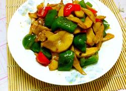 双椒蚝油杏鮑菇