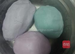 彩色汤圆的做法图解3