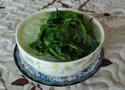 豌豆尖粉丝汤