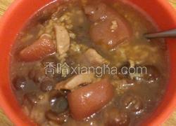 腿肉桂圆粥