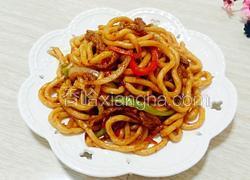 炒乌冬面