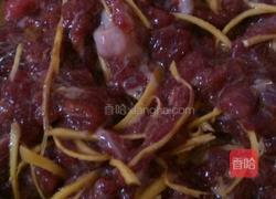 酸菜牛肉粥的做法图解2