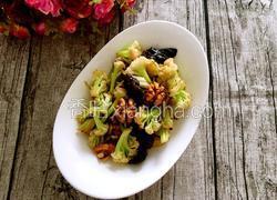 核桃仁炒菜花