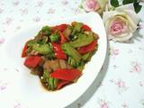 菜梗炒五花肉